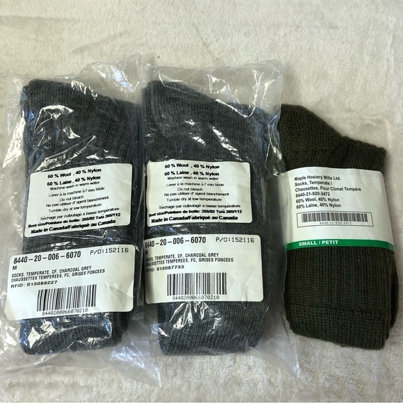New Women's Wool/Nylon Blend Ankle Socks Set of 3 - Picture 1 of 6